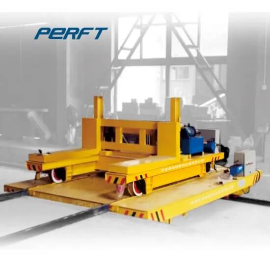 motorized on rail transfer table solution